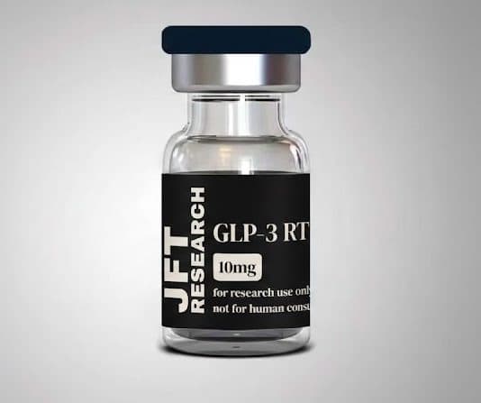 Research peptide vial